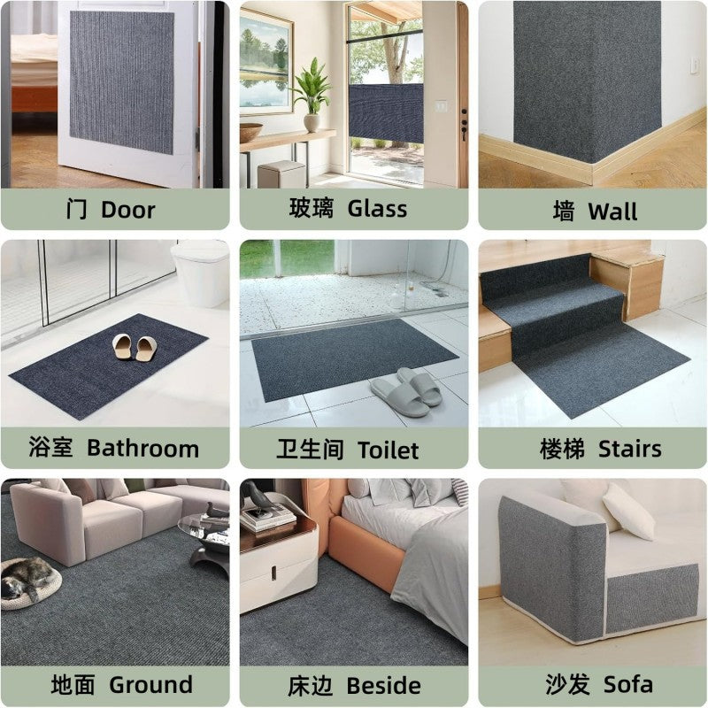 Cross-border Trimmable Self-adhesive Carpet Mat Suitable for Cat Tree Rack Furniture Step Cat Grab Column Covering Pet Supplies