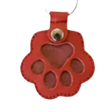 New Pet Hair Storage Bag, Dog Paw Keychain Pendant, Cat and Dog Hair Storage Keychain